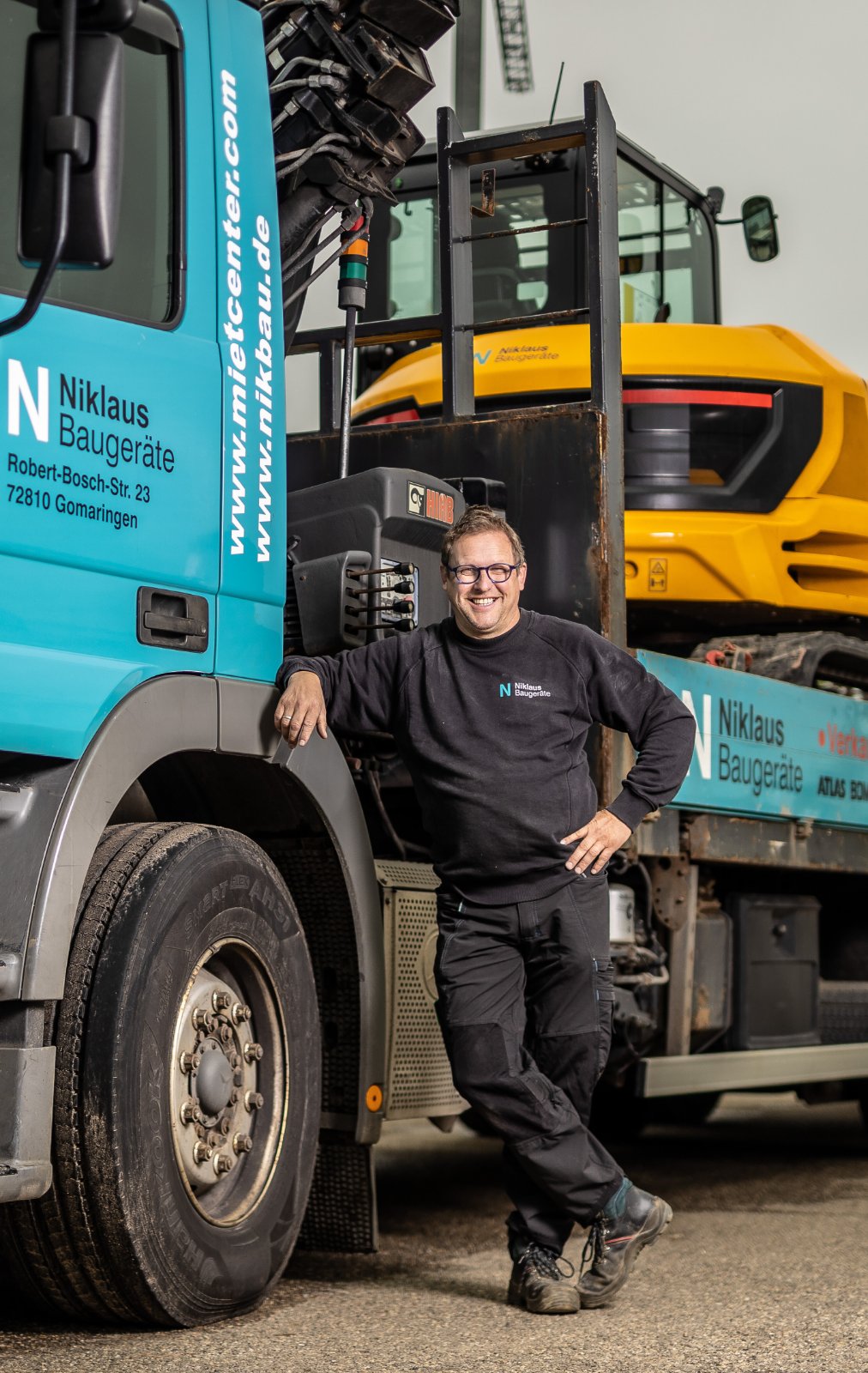 Arbeiten bei Niklaus Baugeräte